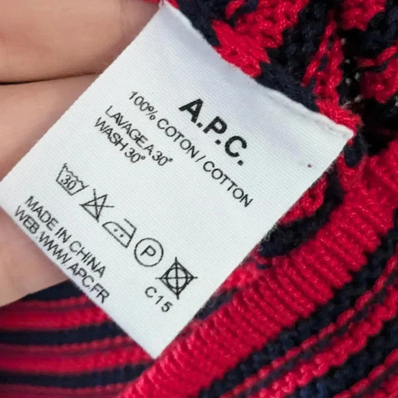 A.P.C. Knit Sleeveless Sweater Top - Picture 5 of 6